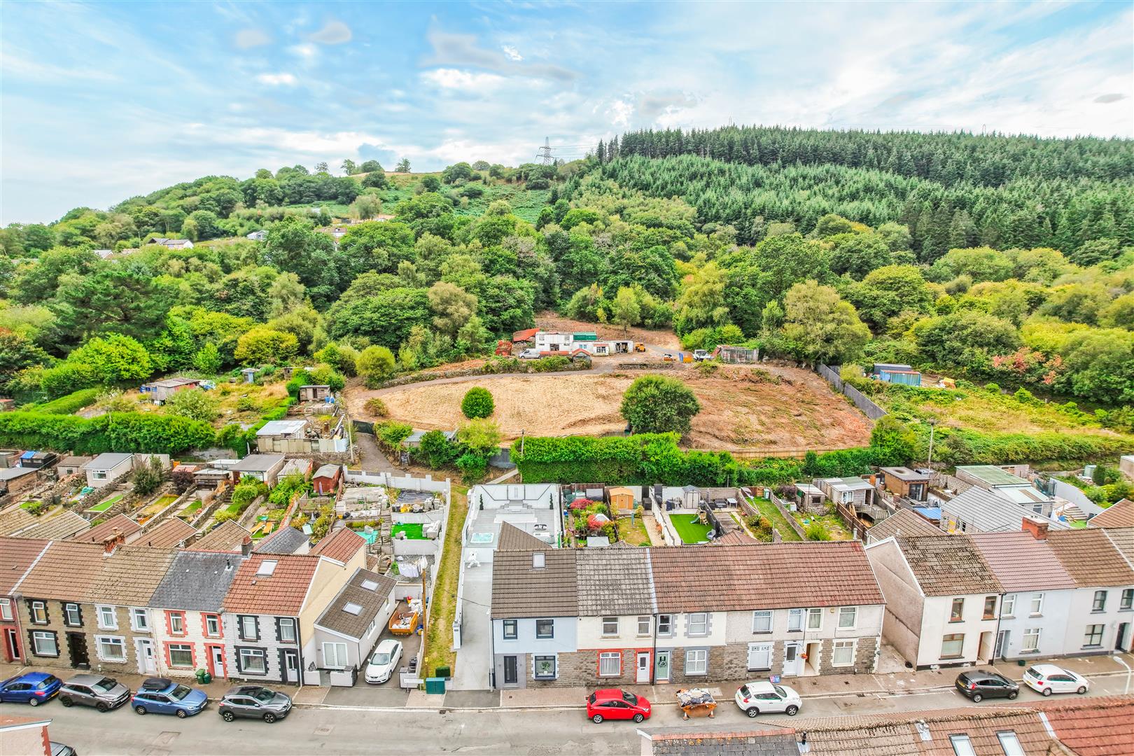 Approx 3.02 acres of land to the rear of Landraw Road, Pontypridd  CF37 1EU